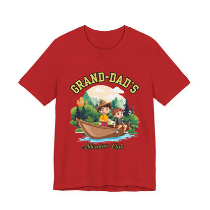 Adventurous Grandpa T-Shirt, Grand-Dad's Adventure Club Tee, Family Outing Shirt, Father's Day Gift, Kids' Adventure Gift