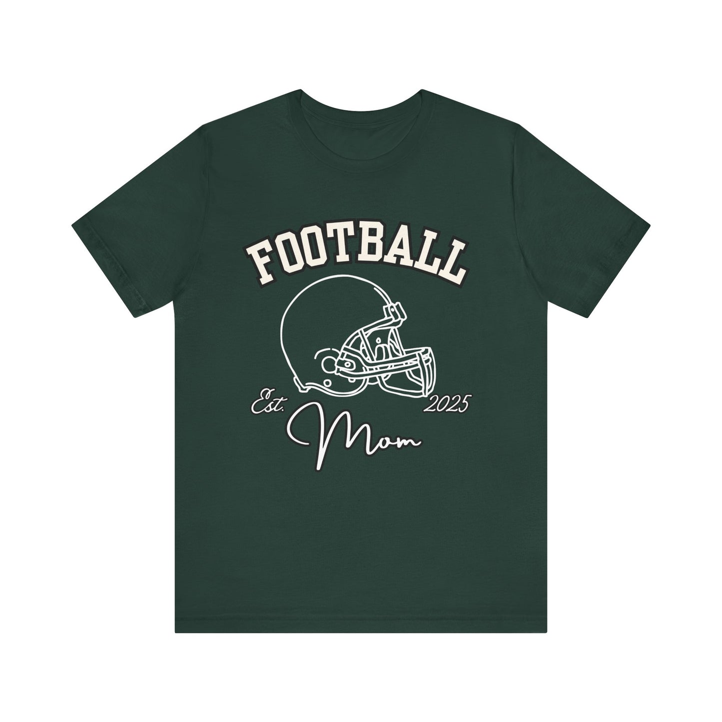 Football Mom Unisex Tee, Sports Fan Shirt, Gift for Moms, Casual Wear, Football Season Apparel, Family Game Day Top