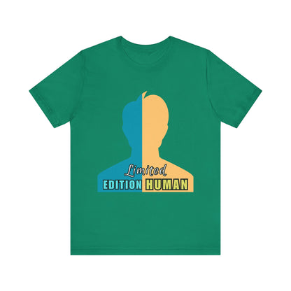 Limited Edition Human Tee - Unisex Jersey Short Sleeve T-Shirt, Casual Wear, Gift for Him/Her, Fun Birthday Gift, Trendy Graphic Tee