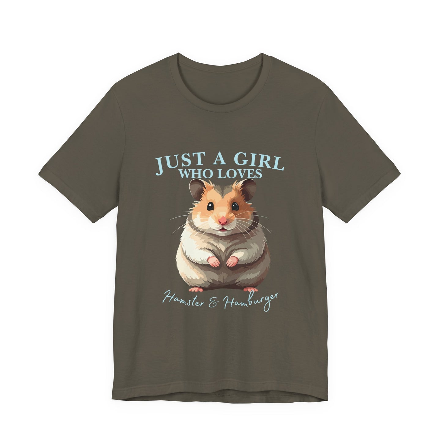 Cute Hamster Lover Tee, Unisex Jersey Short Sleeve Tee, Gifts for Animal Lovers, Pet Owner T-Shirt, Birthday Gift, Hamster Apparel