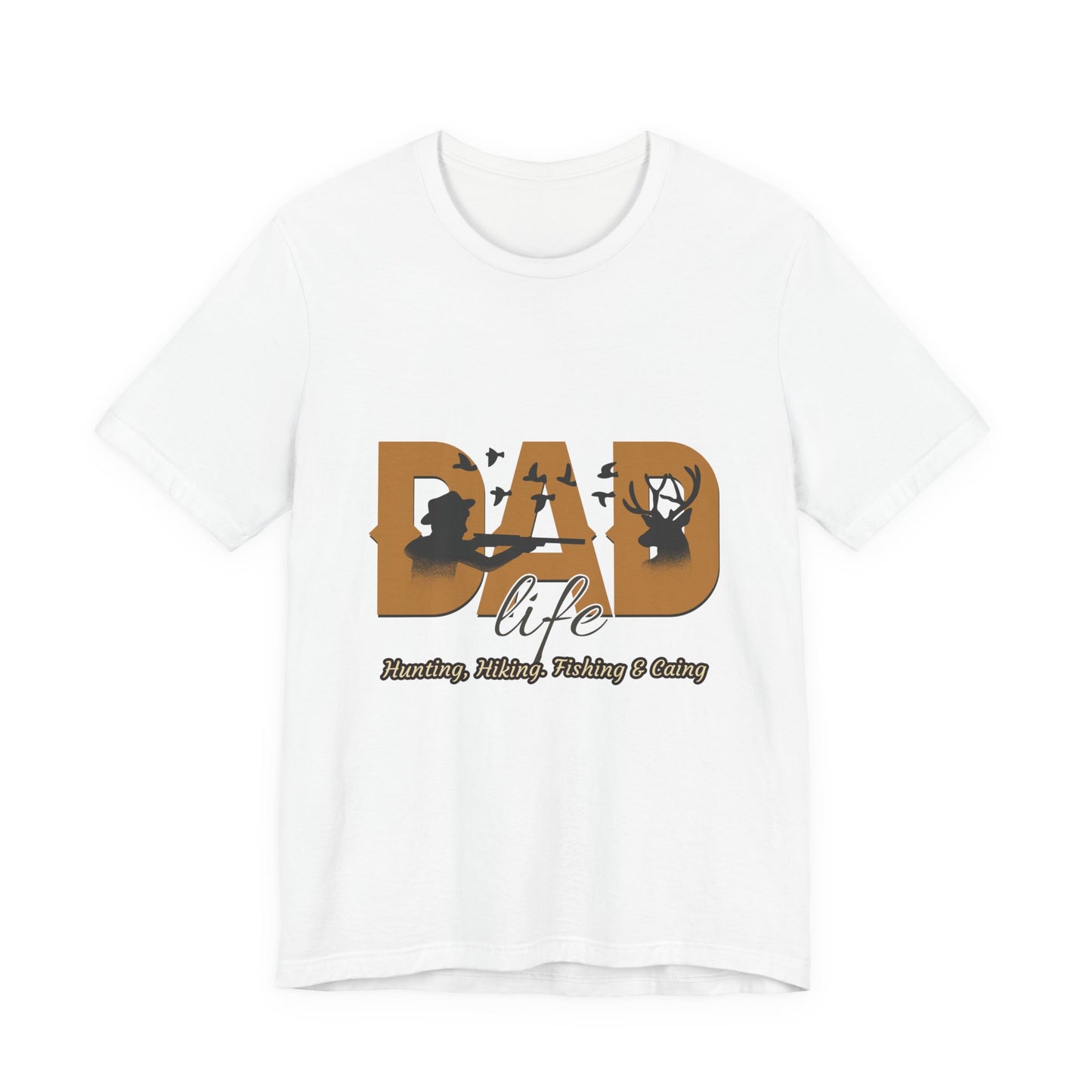 Dad Life Short Sleeve Tee - Celebrate Fatherhood, Gift for Dads, Casual Everyday Wear, Father's Day, Family Gatherings, Outdoor Adventures