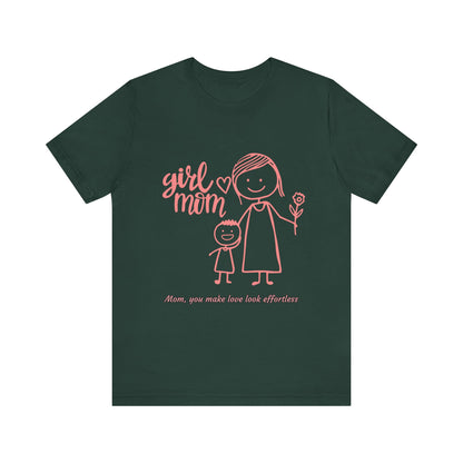 Mom Love Graphic Tee - Cute Mother's Day Gift, Family T-Shirt, Gift for Mom, Cute Apparel, Unisex Shirt