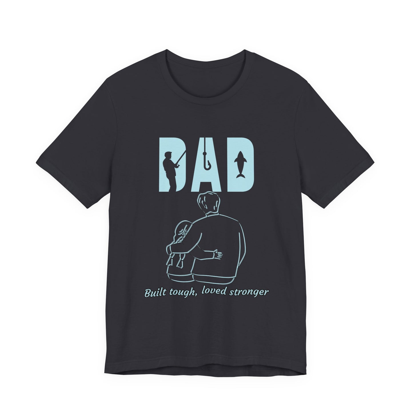 Dad's Love Unisex Tee, Perfect Gift for Father's Day, Birthday, Casualwear, Family Time, Outdoor Adventure