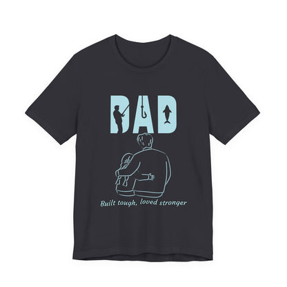 Dad's Love Unisex Tee, Perfect Gift for Father's Day, Birthday, Casualwear, Family Time, Outdoor Adventure
