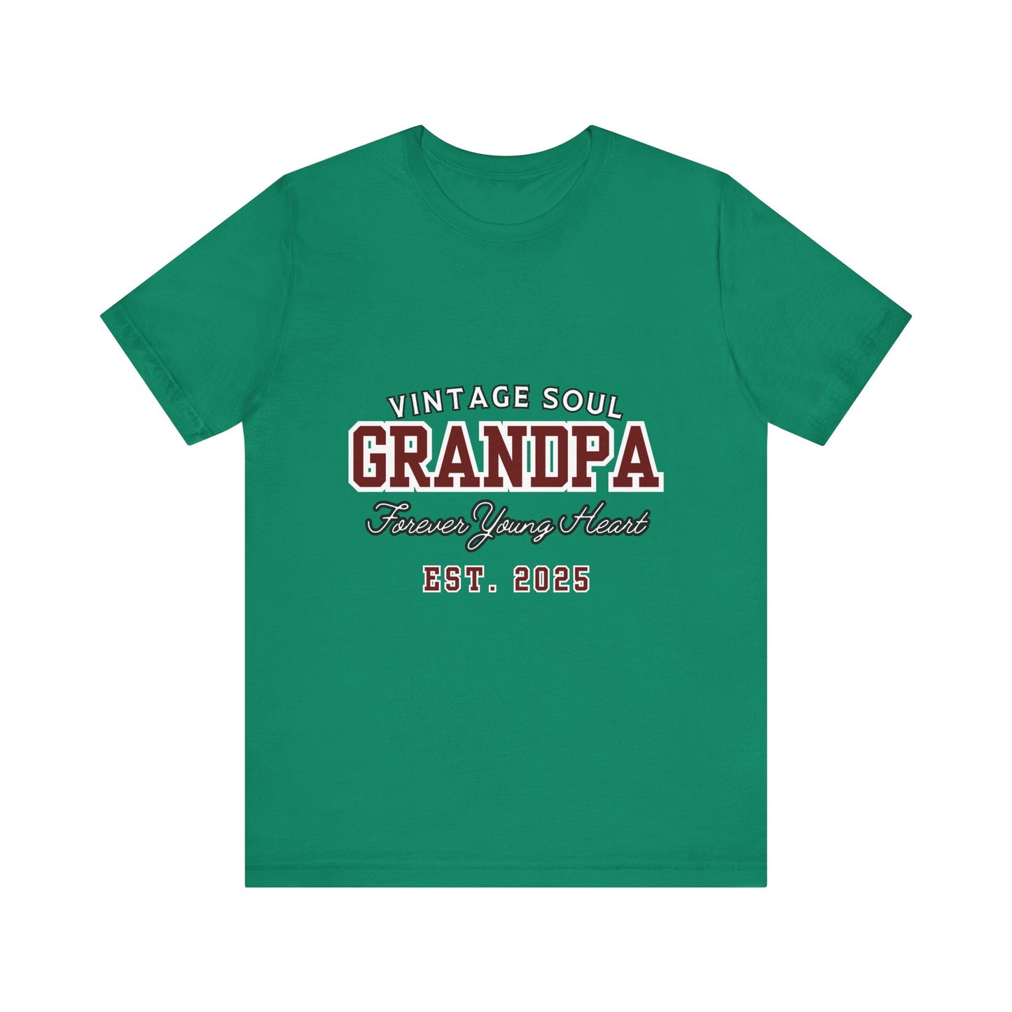 Vintage Soul Grandpa Tee | Perfect Gift for New Grandpas, Father's Day Present, Casual Wear, Family Gatherings, Comfortable Style