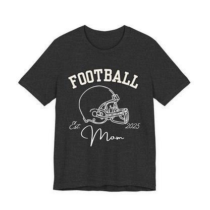 Football Mom Unisex Tee, Sports Fan Shirt, Gift for Moms, Casual Wear, Football Season Apparel, Family Game Day Top