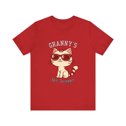 Cool Cat Grandma Tee | Fun Cat Shirt, Gifts for Cat Lovers, Quirky Quote Top, Cat Mom Gift, Casual Wear