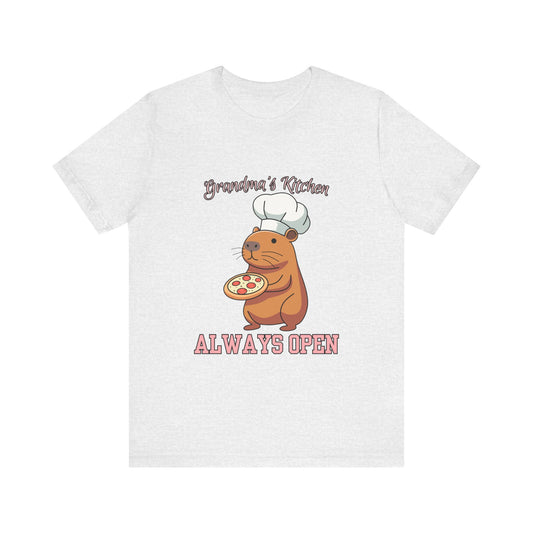 Grandma's Kitchen Unisex Tee | Cute Chef Shirt | Ideal Gift for Food Lovers, Family Gatherings, Birthdays, Home Cooks, Casual Wear