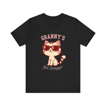 Cool Cat Grandma Tee | Fun Cat Shirt, Gifts for Cat Lovers, Quirky Quote Top, Cat Mom Gift, Casual Wear