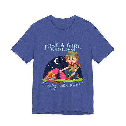 Camping Lover's Tee | Perfect for Outdoor Adventures, Gift for Nature Enthusiasts, Summer Camp, Hiking, Outdoor Activities