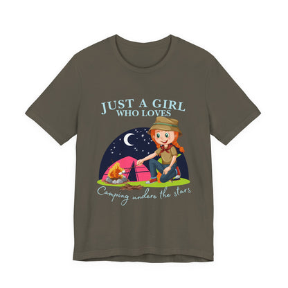 Camping Lover's Tee | Perfect for Outdoor Adventures, Gift for Nature Enthusiasts, Summer Camp, Hiking, Outdoor Activities