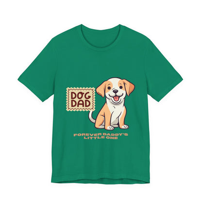Dog Dad T-Shirt, Perfect Gift for Pet Lovers, Father's Day Apparel, Unisex Casual Tee, Dog Lover Shirt, Cute Dog Dad Design
