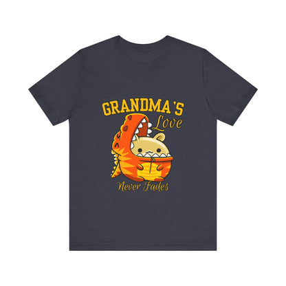 Grandma's Love Unisex Tee, Cute Family T-Shirt, Gifts for Grandma, Birthday Shirt, Summer Casual Wear, Cute Graphic Tee