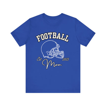 Football Mom Unisex Tee, Sports Fan Shirt, Gift for Moms, Casual Wear, Football Season Apparel, Family Game Day Top