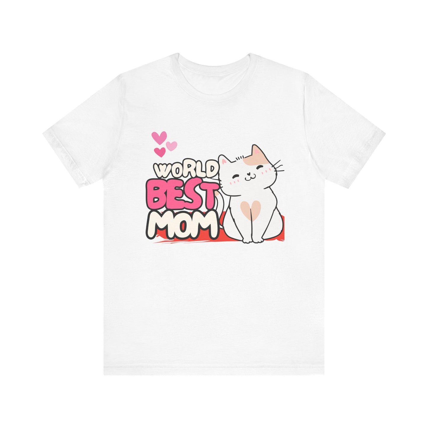 World's Best Mom Kitty Cat Tee, Unisex T-Shirt for Cat Lovers, Mother's Day Gift, Casual Wear, Kids and Moms Matching Shirts, Cute Pet Lover [...]