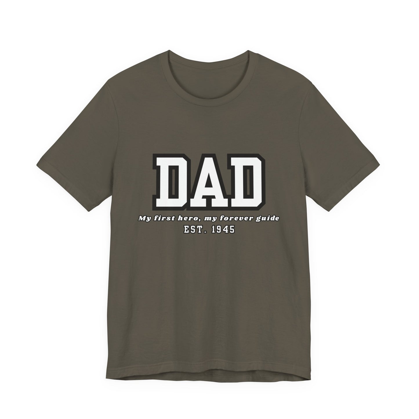 Dad Est. 1986 Unisex Tee - Gift for Father's Day, Birthday Tee, Casual Wear, Family T-Shirt, Dad's Day Out