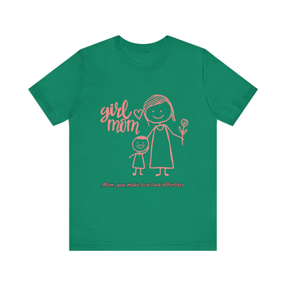 Mom Love Graphic Tee - Cute Mother's Day Gift, Family T-Shirt, Gift for Mom, Cute Apparel, Unisex Shirt