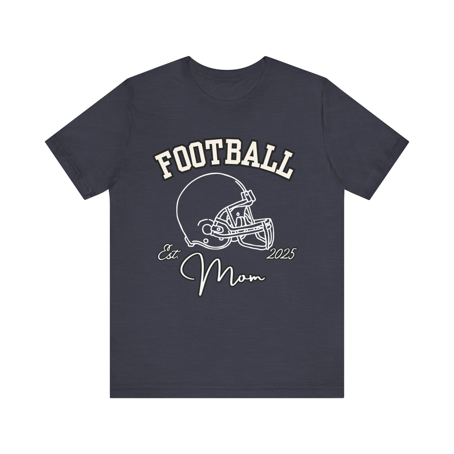 Football Mom Unisex Tee, Sports Fan Shirt, Gift for Moms, Casual Wear, Football Season Apparel, Family Game Day Top