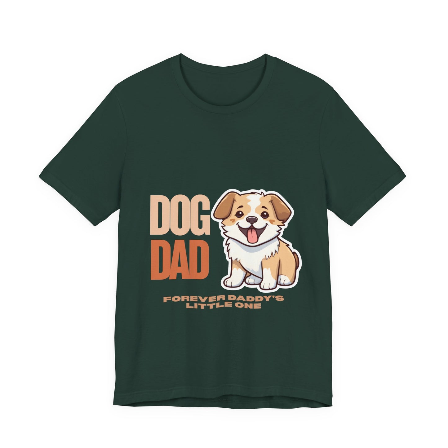 Dog Dad Unisex Tee, Pet Lover Gift, Father's Day Shirt, Funny Dog T-Shirt, Gift for Dog Owners, Cute Animal Apparel