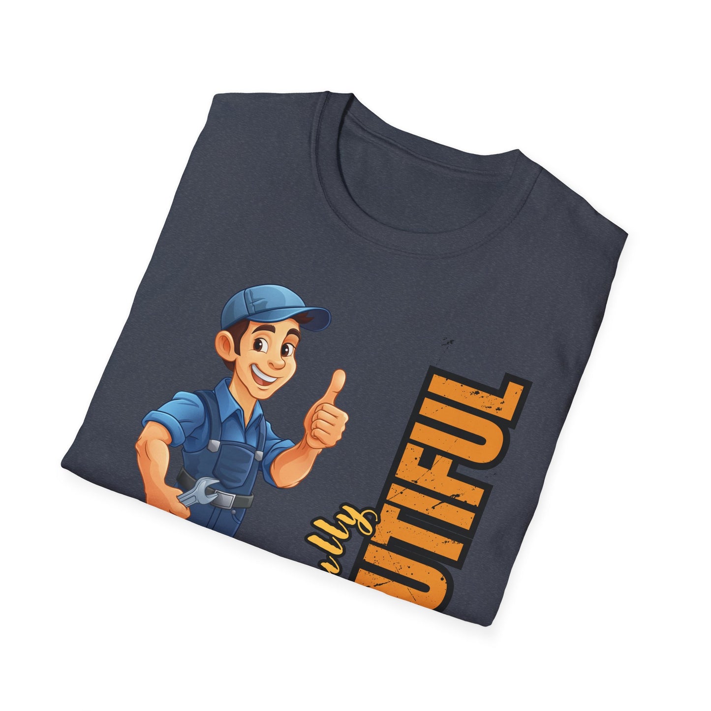 Plumber T-Shirt with Skillfully Beautiful Design, Funny Work T-Shirt, Great for Mechanics, Birthdays, or Casual Wear