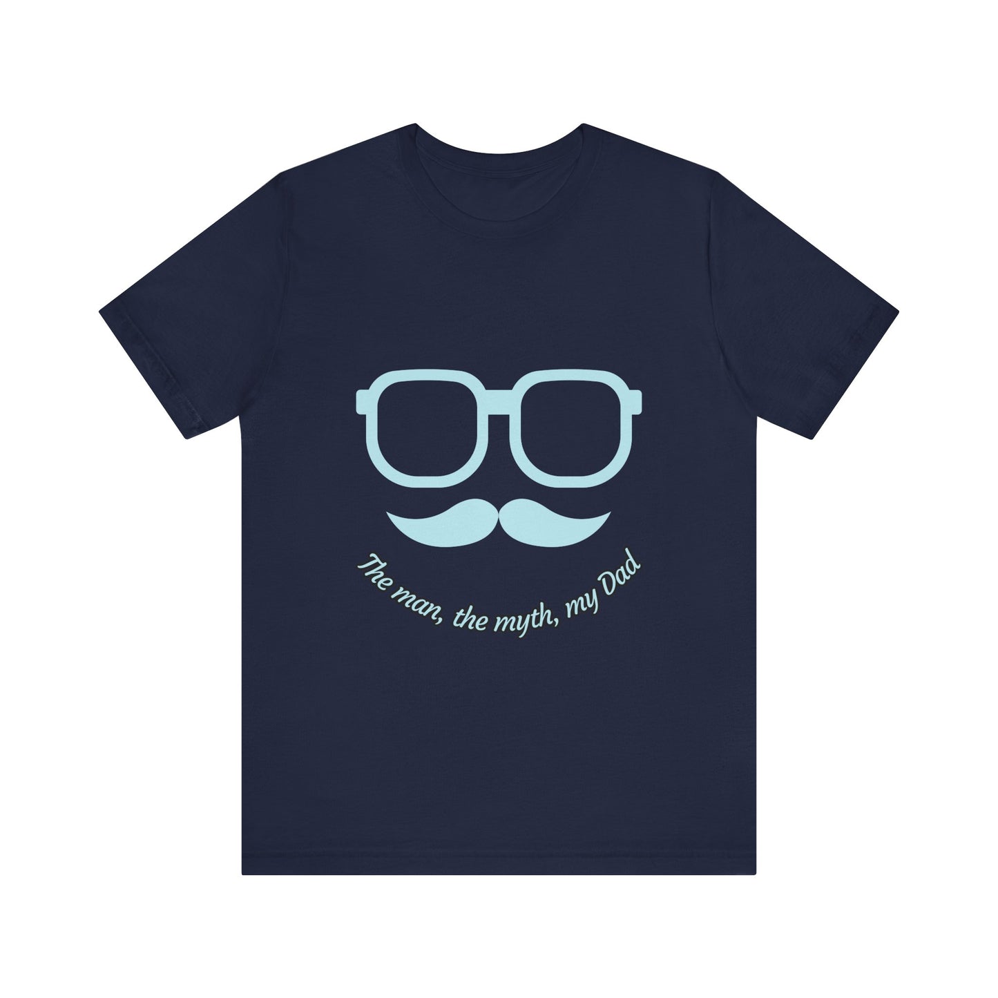 Dad Myth Short Sleeve Tee, Father's Day Gift, Unisex T-Shirt, Funny Dad Shirt, Casual Dad Apparel, Gift for Him