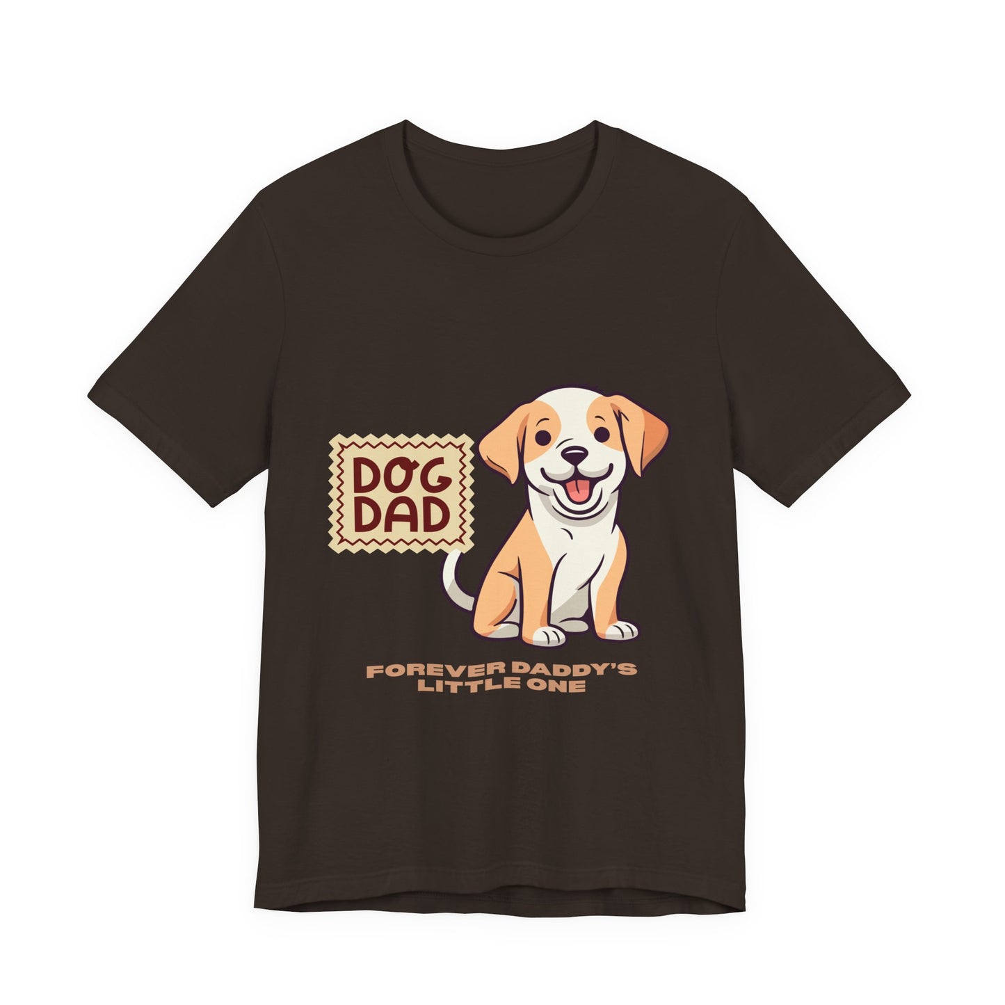 Dog Dad T-Shirt, Perfect Gift for Pet Lovers, Father's Day Apparel, Unisex Casual Tee, Dog Lover Shirt, Cute Dog Dad Design