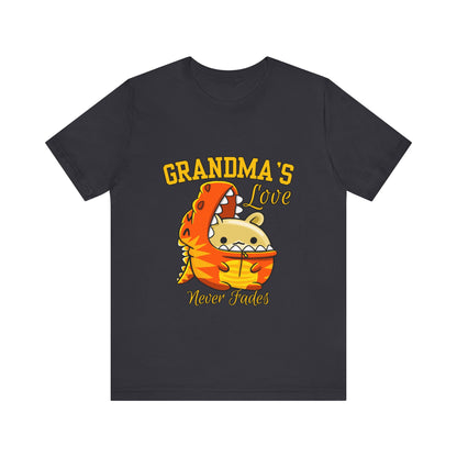 Grandma's Love Unisex Tee, Cute Family T-Shirt, Gifts for Grandma, Birthday Shirt, Summer Casual Wear, Cute Graphic Tee