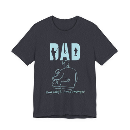 Dad's Love Unisex Tee, Perfect Gift for Father's Day, Birthday, Casualwear, Family Time, Outdoor Adventure