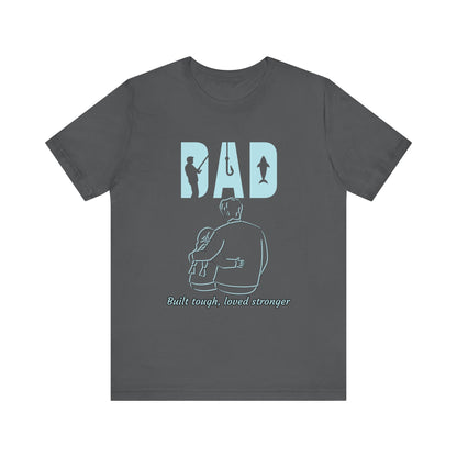 Dad's Love Unisex Tee, Perfect Gift for Father's Day, Birthday, Casualwear, Family Time, Outdoor Adventure