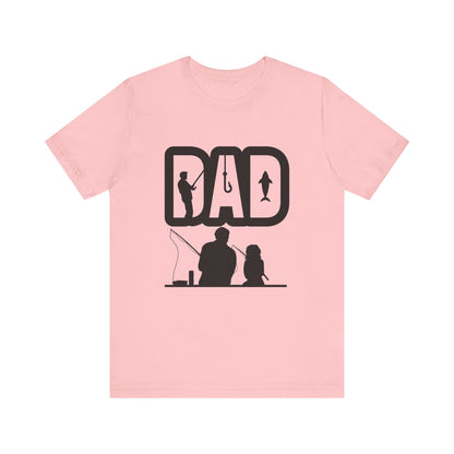 Father and Child Fishing Tee, Perfect Gift for Dads, Fishing Enthusiast Shirt, Father's Day Apparel, Family Bonding Tee