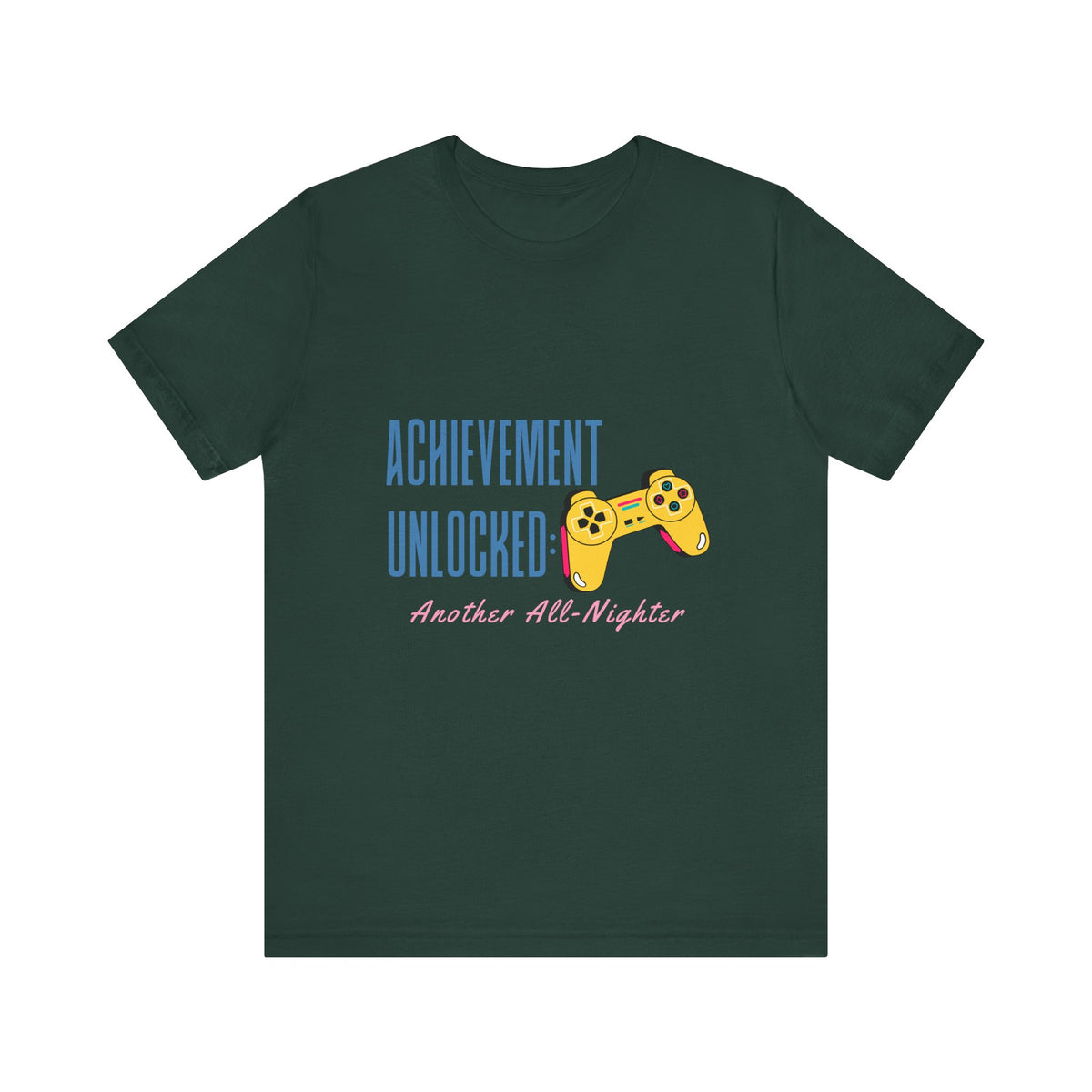 Copy of Achievement Unlocked Gamer Tee, Unisex Jersey T-Shirt for Gamers, Perfect for Gaming Nights, Birthday Gift, Casual Wear