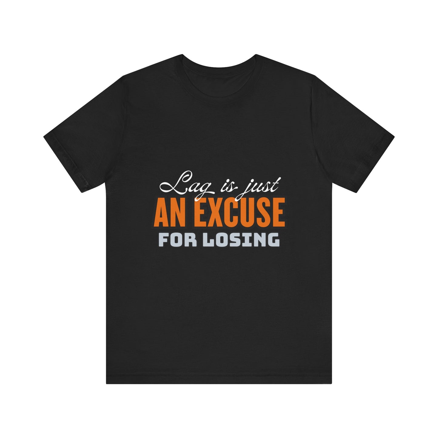 Motivational Fitness Tee, Unisex Jersey Short Sleeve Tee - 'Laziness is just an excuse for losing', Workout Apparel, Gym Shirt, Gift [...]