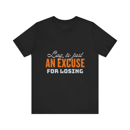 Motivational Fitness Tee, Unisex Jersey Short Sleeve Tee - 'Laziness is just an excuse for losing', Workout Apparel, Gym Shirt, Gift [...]