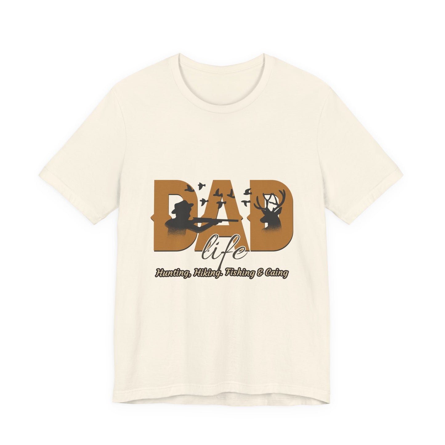 Dad Life Short Sleeve Tee - Celebrate Fatherhood, Gift for Dads, Casual Everyday Wear, Father's Day, Family Gatherings, Outdoor Adventures