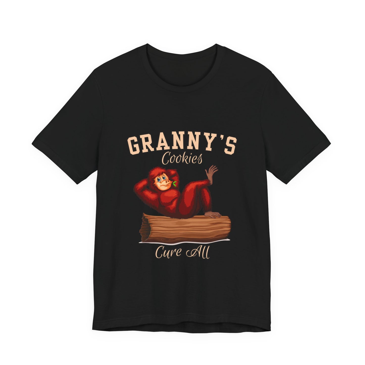 Granny's Cookies Unisex Tee, Cute Cookie Lover Gift, Baking T-Shirt, Funny Foodie Apparel, Family Gathering Shirt, Holiday Gift Idea