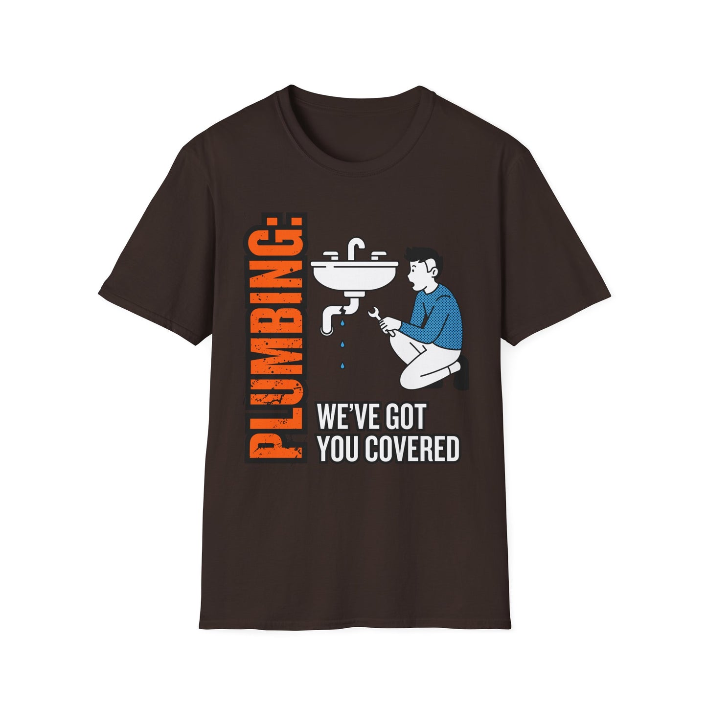 Plumbing Repair Enthusiast T-Shirt, Funny Plumbing Tee, Unisex Humor Shirt, Gifts for Plumbers, Plumbing Shirt, Home Repair Gift