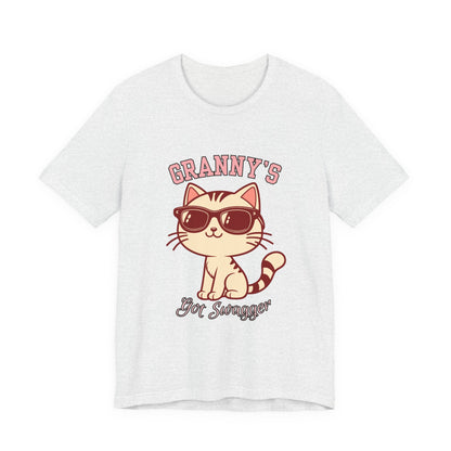 Cool Cat Grandma Tee | Fun Cat Shirt, Gifts for Cat Lovers, Quirky Quote Top, Cat Mom Gift, Casual Wear