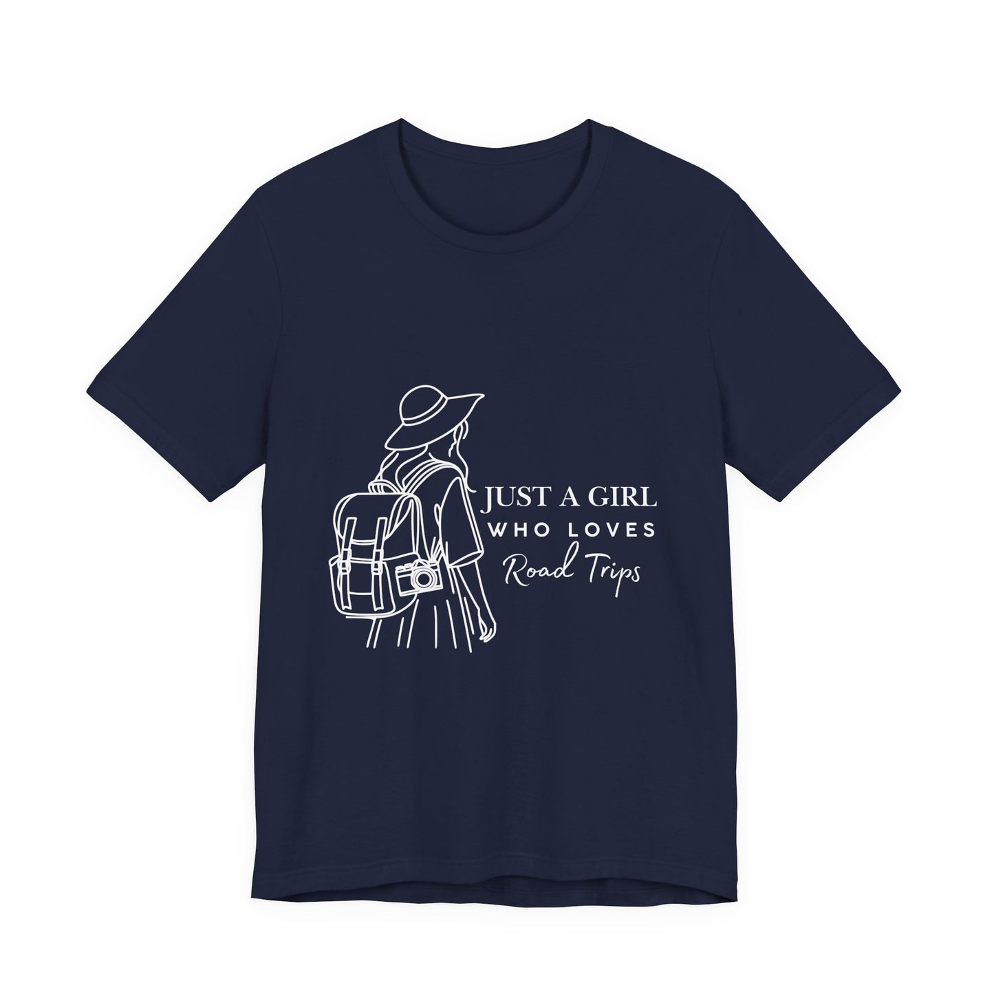 Adventure-Ready Tee for Girls | 'Just a Girl Who Loves Road Trips' | Travel Shirt, Vacation Outfit, Gift for Travelers, Summer [...]
