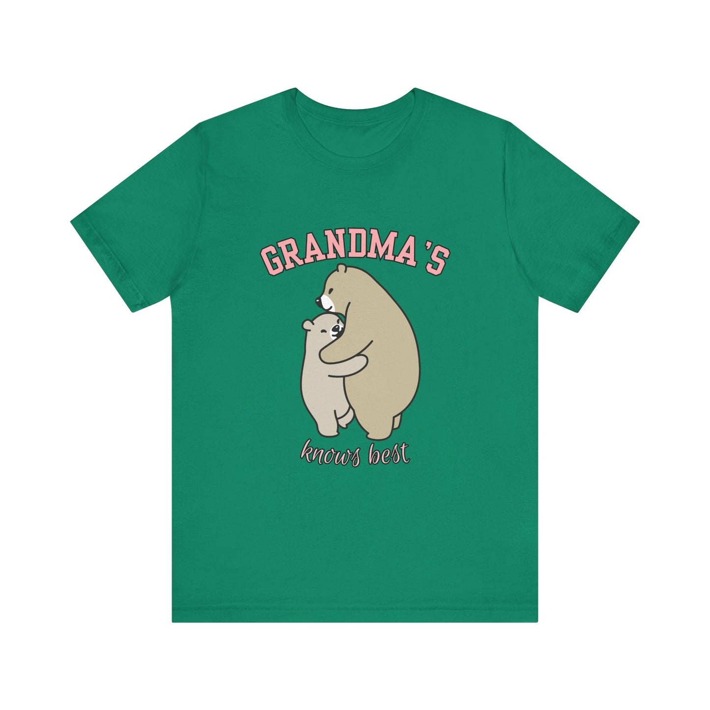 Grandma's Bears Unisex Short Sleeve Tee, Cute T-Shirt for Grandma, Gift for Grandparents, Birthday Gift, Family Matching Outfits