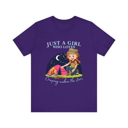 Camping Lover's Tee | Perfect for Outdoor Adventures, Gift for Nature Enthusiasts, Summer Camp, Hiking, Outdoor Activities