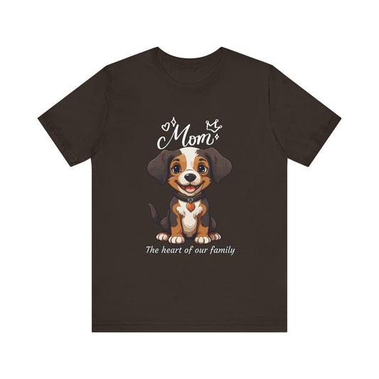 Dog Mom T-Shirt, Perfect Gift for Pet Lovers, Family Tee, Cute Canine Design, Mother's Day, Birthday Gift