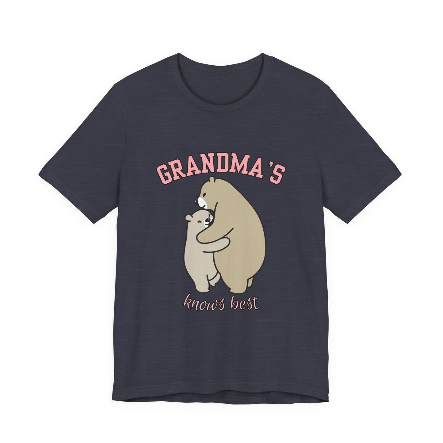 Grandma's Bears Unisex Short Sleeve Tee, Cute T-Shirt for Grandma, Gift for Grandparents, Birthday Gift, Family Matching Outfits