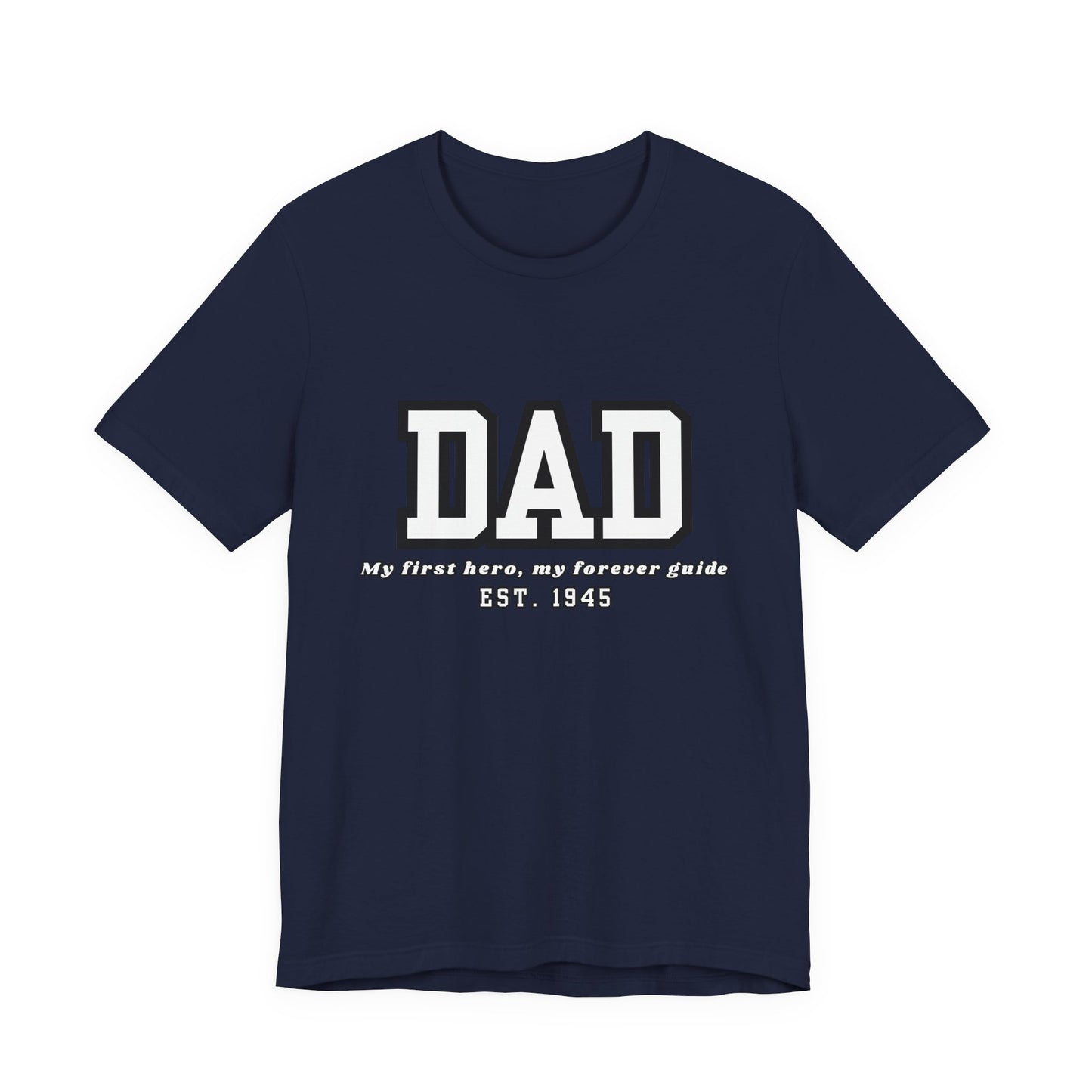 Dad Est. 1986 Unisex Tee - Gift for Father's Day, Birthday Tee, Casual Wear, Family T-Shirt, Dad's Day Out