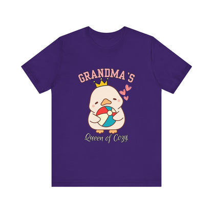 Grandma's Queen of Corgis Tee, Cute Pet Lovers Shirt, Gift for Dog Moms, Unique Grandma Gift, Casual T-Shirt, Fun Animal Tee