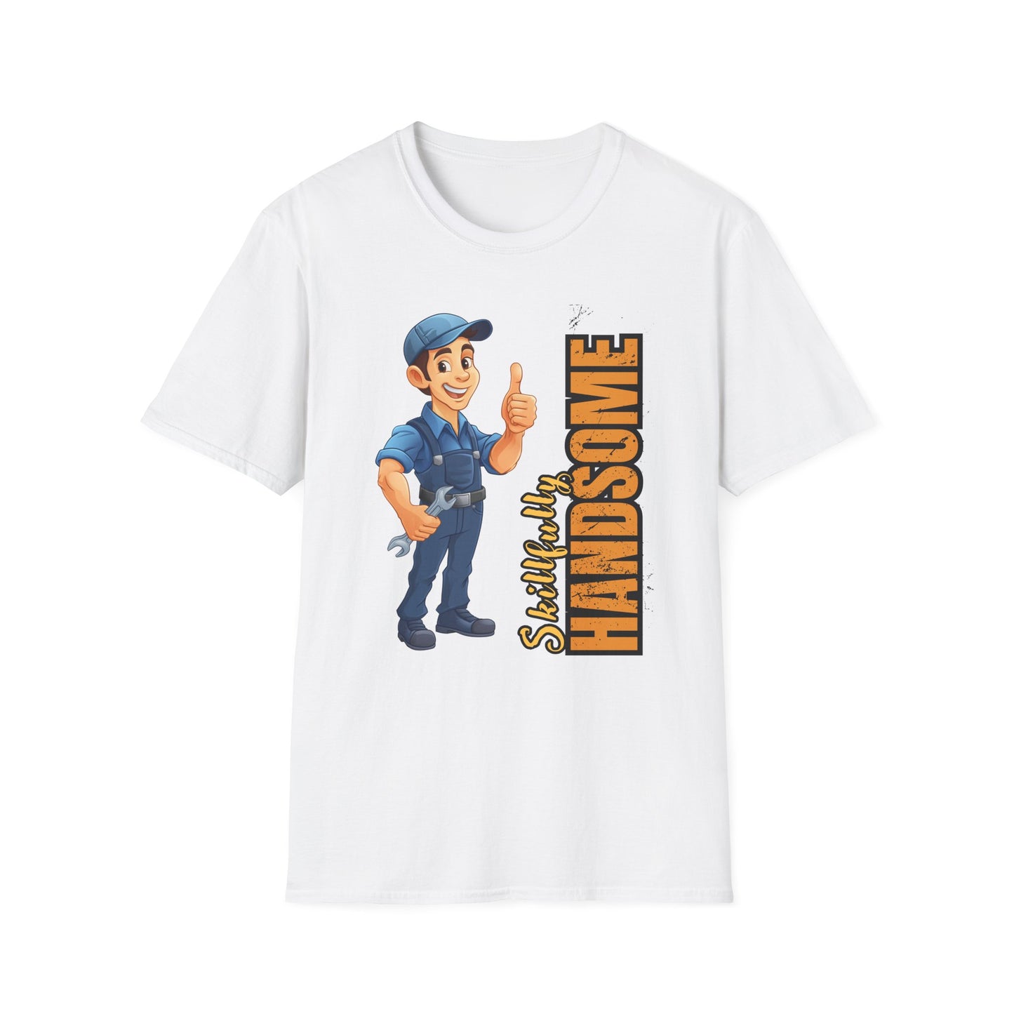 Plumber Handsomeness Unisex T-Shirt | Perfect Gift for Birthdays, Father's Day, Casual Wear, Dad Humor, Softstyle Tee