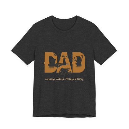 Dad Life Short Sleeve Tee - Celebrate Fatherhood, Gift for Dads, Casual Everyday Wear, Father's Day, Family Gatherings, Outdoor Adventures