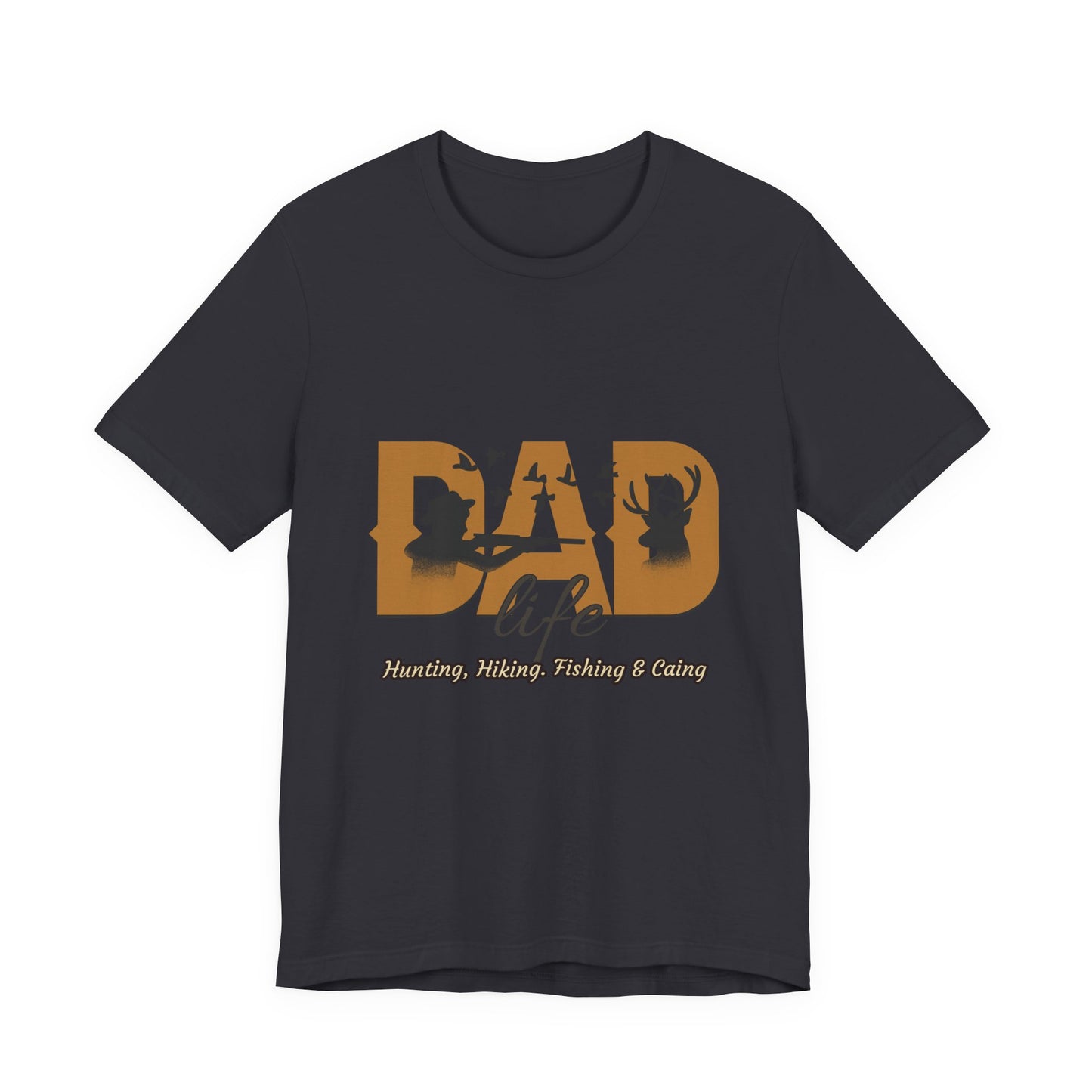 Dad Life Short Sleeve Tee - Celebrate Fatherhood, Gift for Dads, Casual Everyday Wear, Father's Day, Family Gatherings, Outdoor Adventures