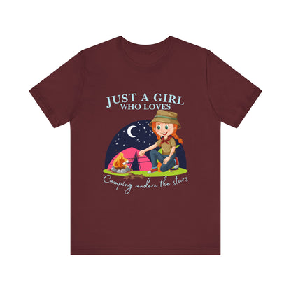 Camping Lover's Tee | Perfect for Outdoor Adventures, Gift for Nature Enthusiasts, Summer Camp, Hiking, Outdoor Activities