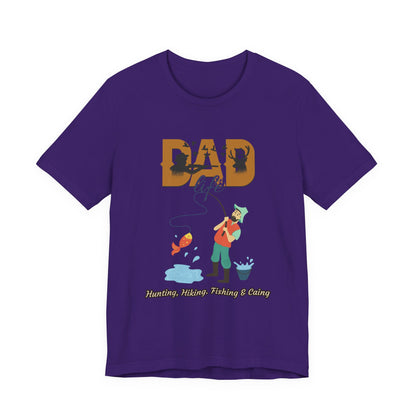 Dad Life Fishing Tee, Perfect for Fathers Day, Outdoor Adventures, Casual Wear, Gift for Dads, Fishing Enthusiasts