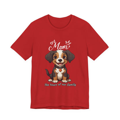 Dog Mom T-Shirt, Perfect Gift for Pet Lovers, Family Tee, Cute Canine Design, Mother's Day, Birthday Gift
